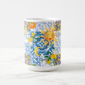 Mittelmeersonne, Blume, Zitrone, Halbmond, Kaffeetasse (Mittel)