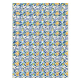 Mittelmeersonne, Blume, Zitrone, Halbmond, Tischdecke