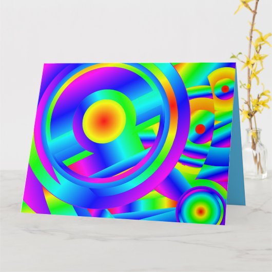 Mittelmeersonne Karte (Gelbe Blume)