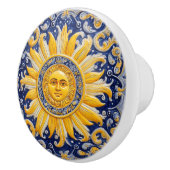 Mittelmeersonne Keramikknauf (Rechts)