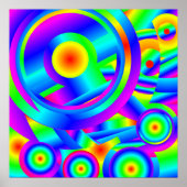 Mittelmeersonne Poster (Vorne)