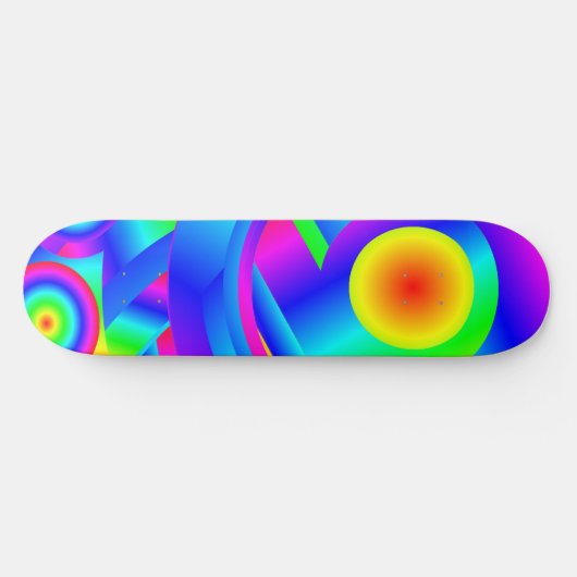 Mittelmeersonne Skateboard (Horizontal)
