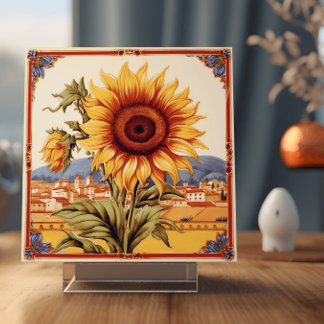 Mittelmeersonnenblume Fliese