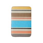 Mittelmeerstrand-Farbstreifen-Fliesen-Muster Badematte (Vorderseite Vertikal)