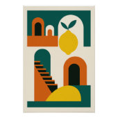 Mittelmeerzitrone - poster (Vorderseite)