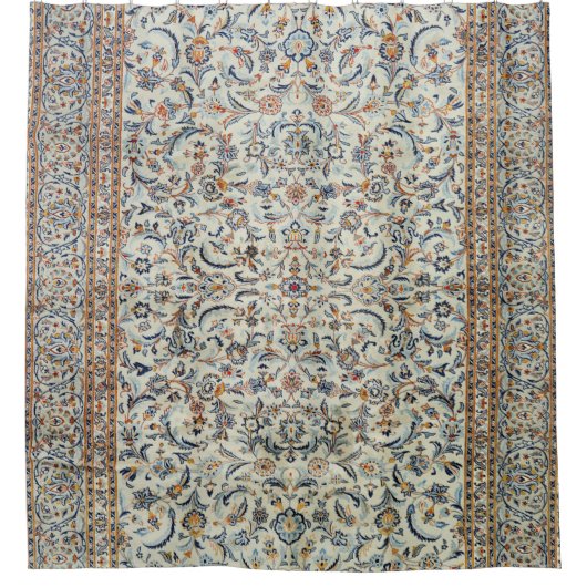 Mittelpersisch-Massivcreme Duschvorhang (Vorderseite)