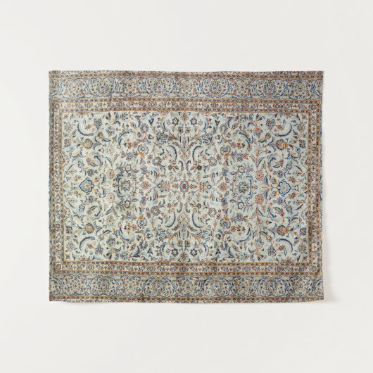 Mittelpersisch-Massivcreme Wandteppich (Vorderseite (Horizontal))