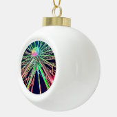 Mittelpunkt des Riesenrads Keramik Kugel-Ornament (Rechts)