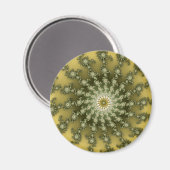 Mittelpunkt - Fraktal Magnet (Vorderseite/Rückseite)