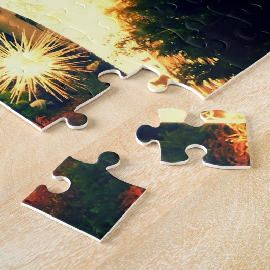 Mittelpuzzlespiel New York Rockefeller - Engel Puzzle (Seite)