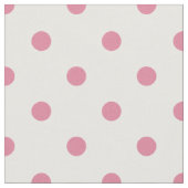 Mittelrosa Polka Dots Stoff (Nahaufnahme)