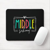 Mittelschul-Team Lehrer Traumteam Schüler Mousepad (Mit Mouse)