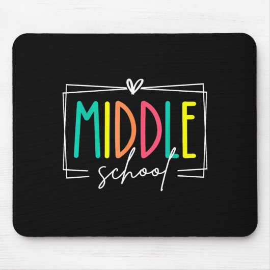 Mittelschul-Team Lehrer Traumteam Schüler Mousepad (Vorne)