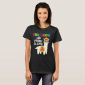 Mittelschule Kein Problem Lama Erster Schultag T-Shirt (Vorne ganz)