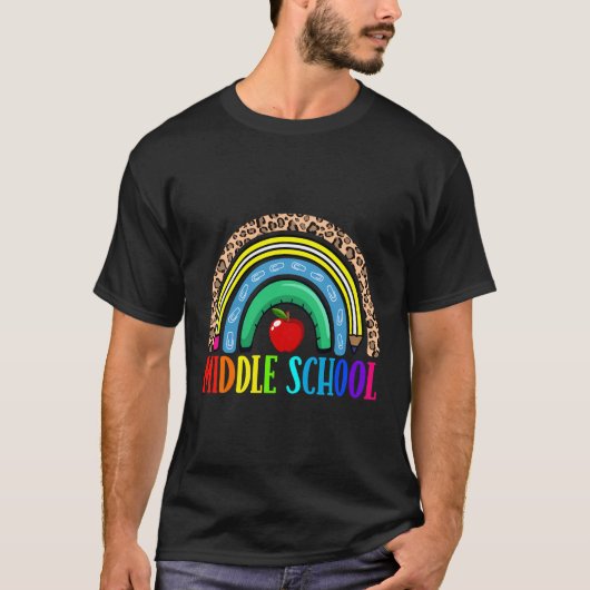 Mittelschüler Lehrerteam erster Tag Squad R T-Shirt (Vorderseite)
