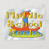 Mittelschulgesteine - Gitarre Postkarte (Vorderseite)