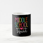 Mittelschulgruppe erster Schultag Mitte Kaffeetasse (Mittel)