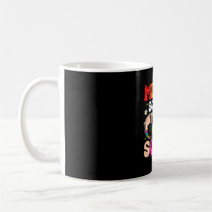 Mittelschulgruppe mittlere Lehrer Schüler zurück Kaffeetasse