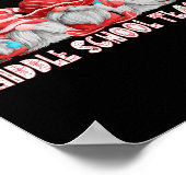 Mittelschullehrer Job Weihnachten CK zu SC Poster (Ecke)