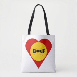 Mittelschulterbeutel LIEBE GOLF Tasche