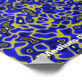 mittelschwer Maze #08bg Poster (Ecke)