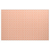 MittelskalaQuatrefoil korallenroter Stoff (Yard (91,4 cm))