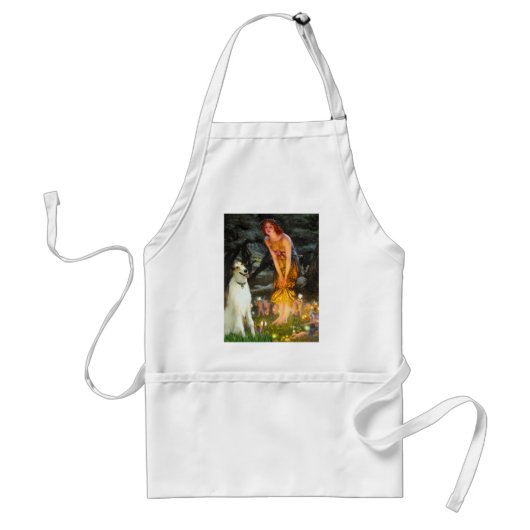 Mittelsommer Eve - Borzoi Schürze (Vorne)
