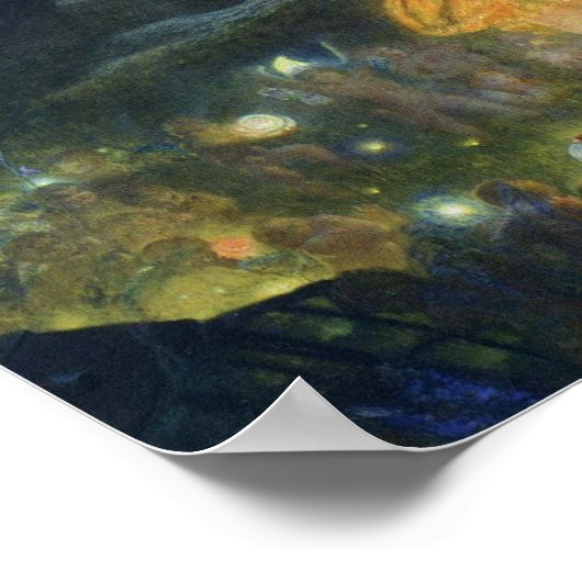 Mittelsommer Eve Poster (Ecke)