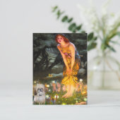Mittelsommer Eve - Shih Tzu (P) Postkarte (Stehend Vorderseite)