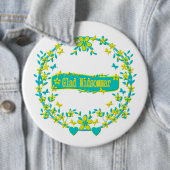 Mittelsommer-Symbol Button (Beispiel)