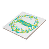 Mittelsommer-Symbol Fliese (Seite)