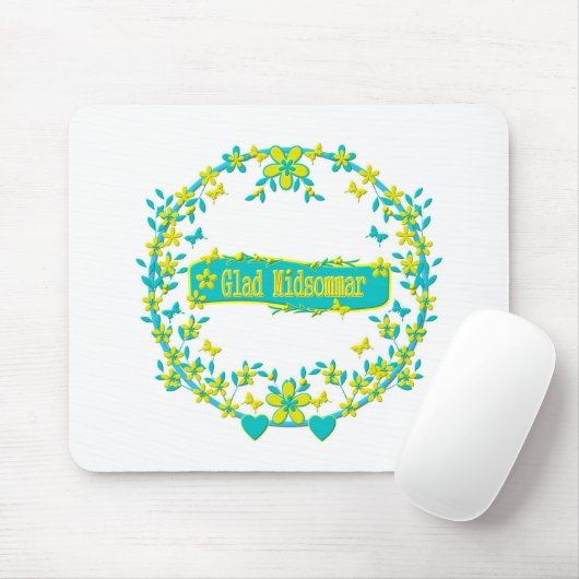 Mittelsommer-Symbol Mousepad (Mit Mouse)