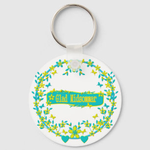 Mittelsommer-Symbol Schlüsselanhänger