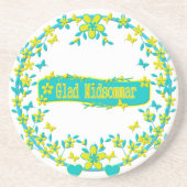 Mittelsommer-Symbol Untersetzer (Vorne)