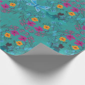 Mittelsommernküche botanisch geschenkpapier (Ecke)