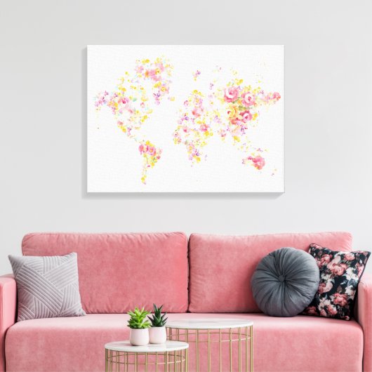 Mittelsommerwelt Leinwanddruck (Insitu (Wohnzimmer))