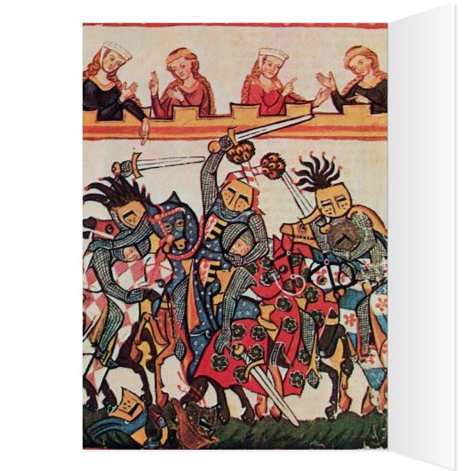 MITTELSTADT, BEKÄMPFUNG VON KNIGHTS UND DAMSELN (Innen (Links))