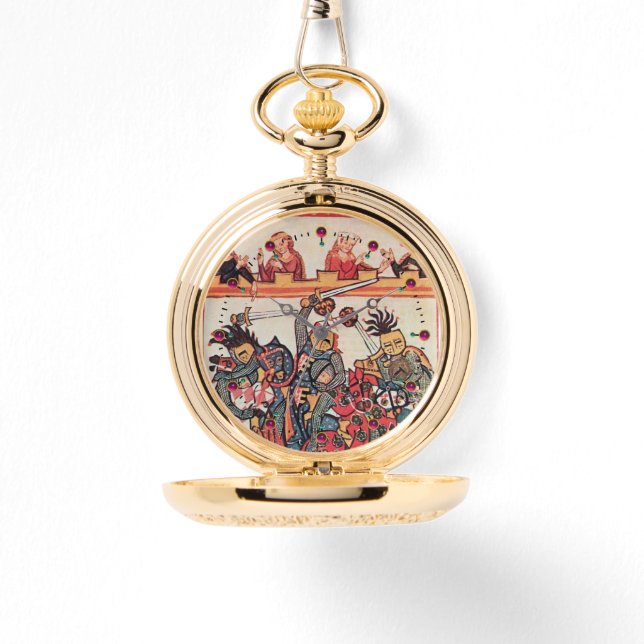 MITTELSTADT, BEKÄMPFUNG VON KNIGHTS UND DAMSELN ARMBANDUHR (Vorderseite)