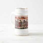 MITTELSTADT, BEKÄMPFUNG VON KNIGHTS UND DAMSELN BIERGLAS (Vorderseite Links)