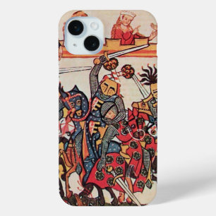 MITTELSTADT, BEKÄMPFUNG VON KNIGHTS UND DAMSELN iPhone 15 MINI HÜLLE