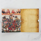 MITTELSTADT, BEKÄMPFUNG VON KNIGHTS UND DAMSELN KARTE (Innenseite)