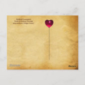 MITTELSTADT, BEKÄMPFUNG VON KNIGHTS UND DAMSELN POSTKARTE (Rückseite)