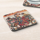 MITTELSTADT, BEKÄMPFUNG VON KNIGHTS UND DAMSELN UNTERSETZER (Linke Seite)