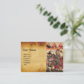 MITTELSTADT, BEKÄMPFUNG VON KNIGHTS UND DAMSELN VISITENKARTE (Stehend Vorderseite)