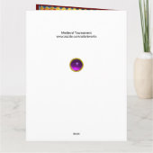 MITTELSTADT, KNIGHT HORSEBACK UND DAMSELS KARTE (Rückseite)