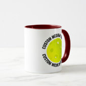 Mittelstarker MAROON-Kombinationsstoff 325g Custom Tasse (VorderseiteRechts)