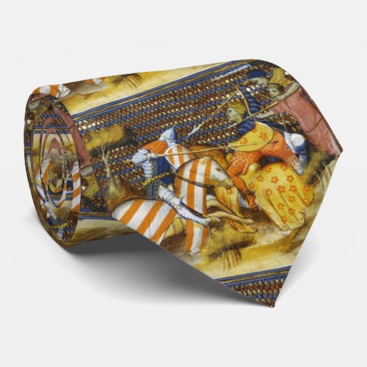 MITTELSTRECKE, BEKÄMPFUNG VON KNIGHTS HORSEBACK KRAWATTE (Gerollt)