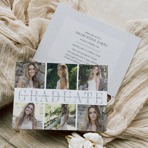 Mittelstreifen Einladung zur sechsten Foto