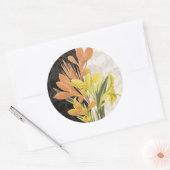 Mittelstück I Runder Aufkleber (Umschlag)