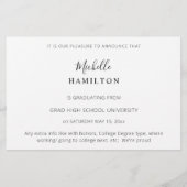 Mittelstufe 3 Foto Ankündigung MEDIUM Flyer (Hinten)